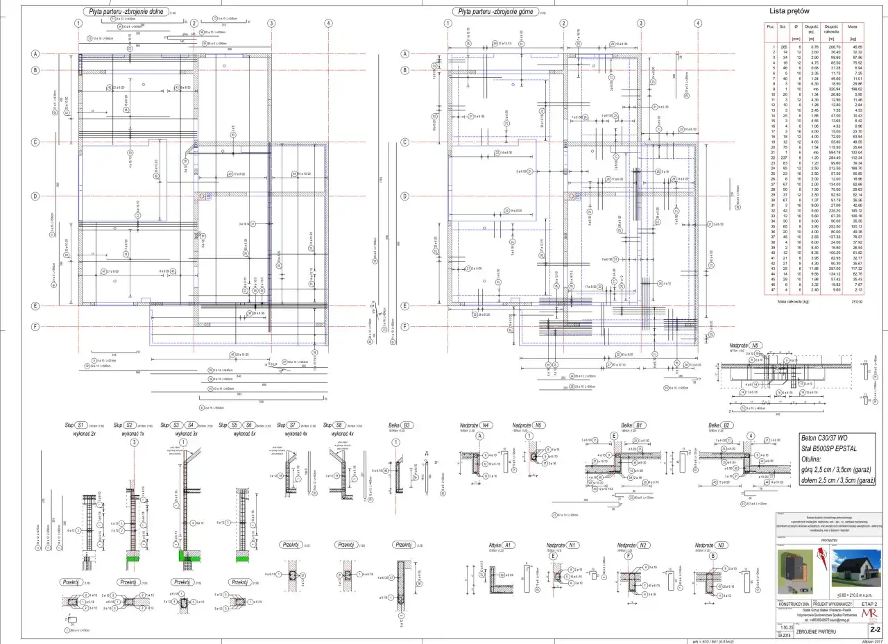 Znaczenie rysunku zbrojenia w budownictwie