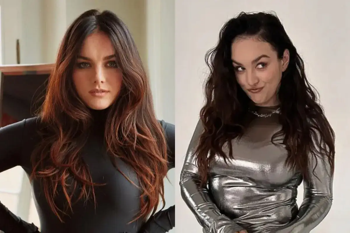 Ewa Farna schudła, prezentując się w dwóch stylizacjach: eleganckiej czarnej sukience i błyszczącym, srebrnym topie.