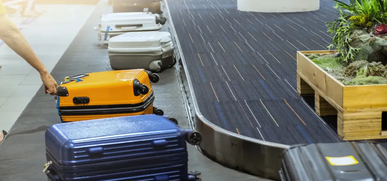 SunExpress Flugzeug und Koffer