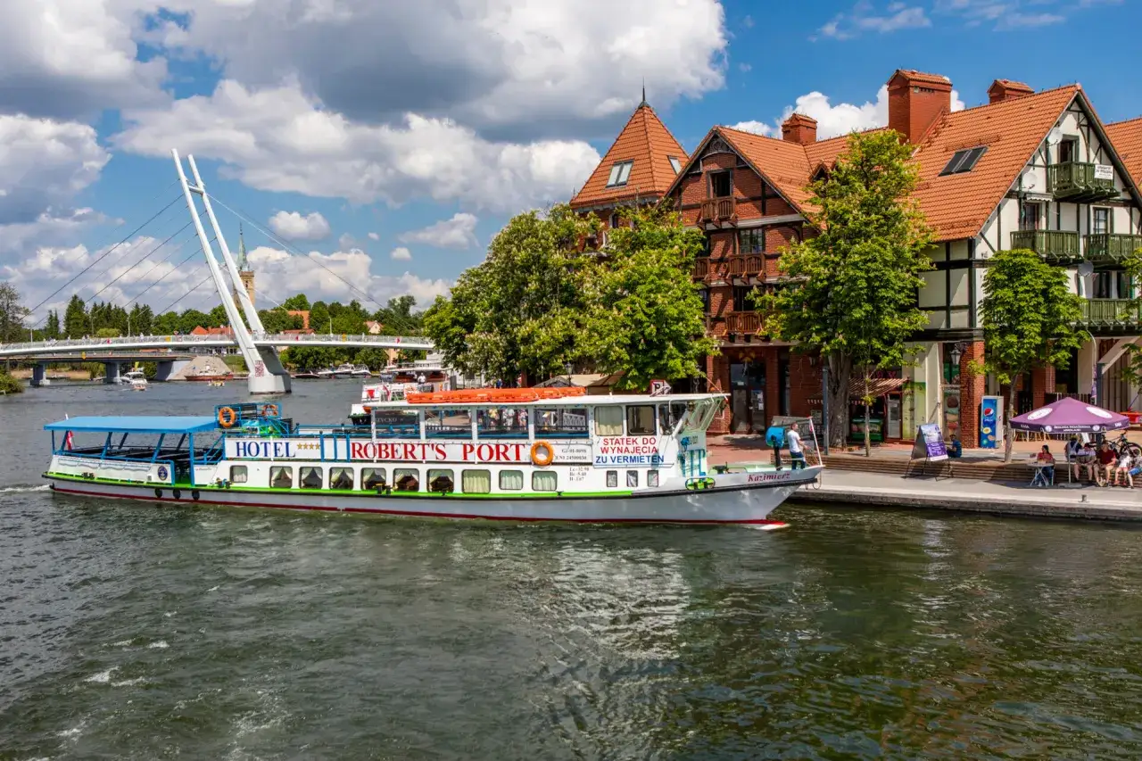 Rejs statkiem po Mazurach Mikołajki