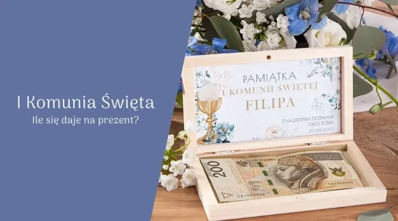 prezenty na komunię kwoty pokrewieństwo