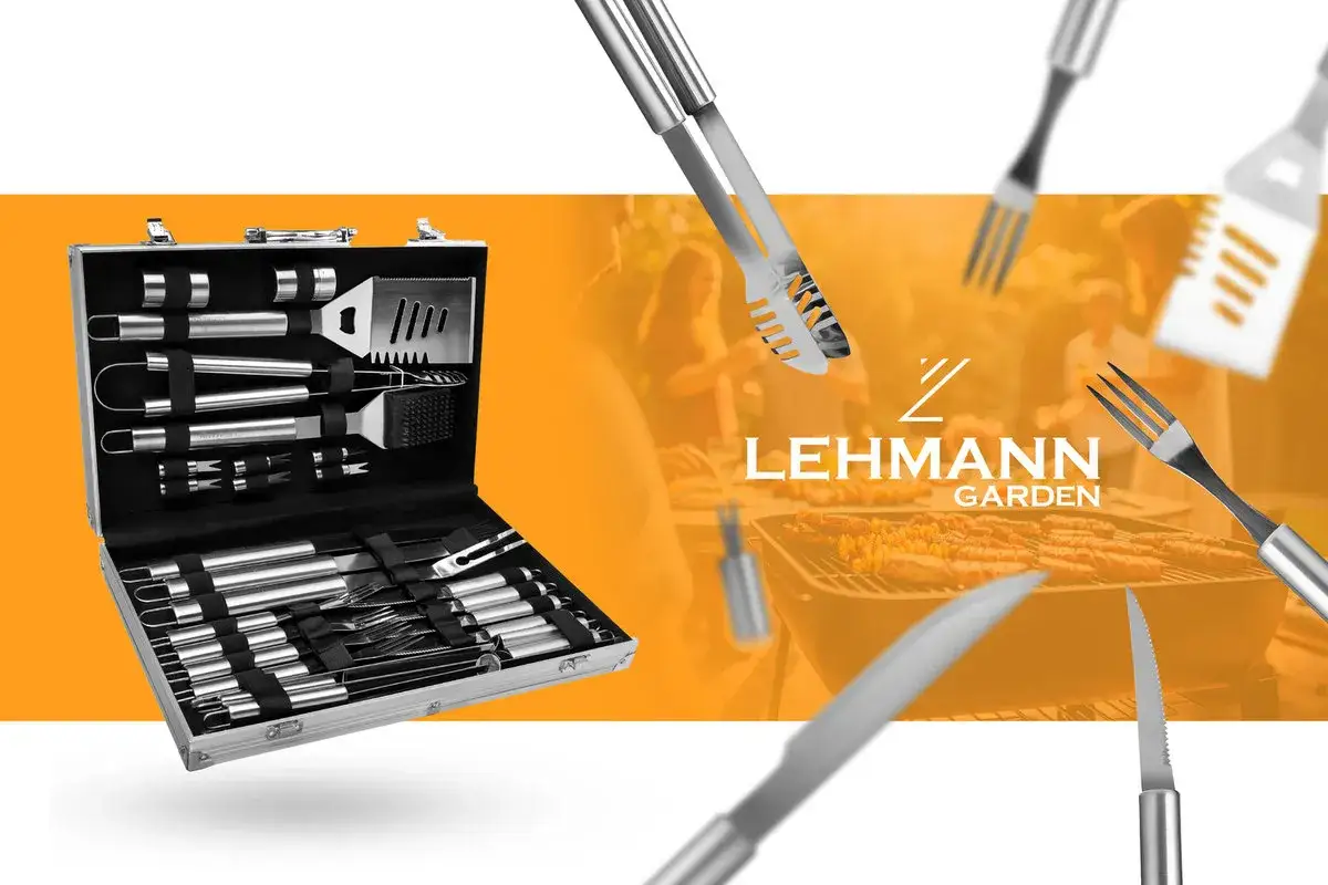 Zdjęcie Praktyczny zestaw do grilla w walizce - idealny dla miłośników grillowania