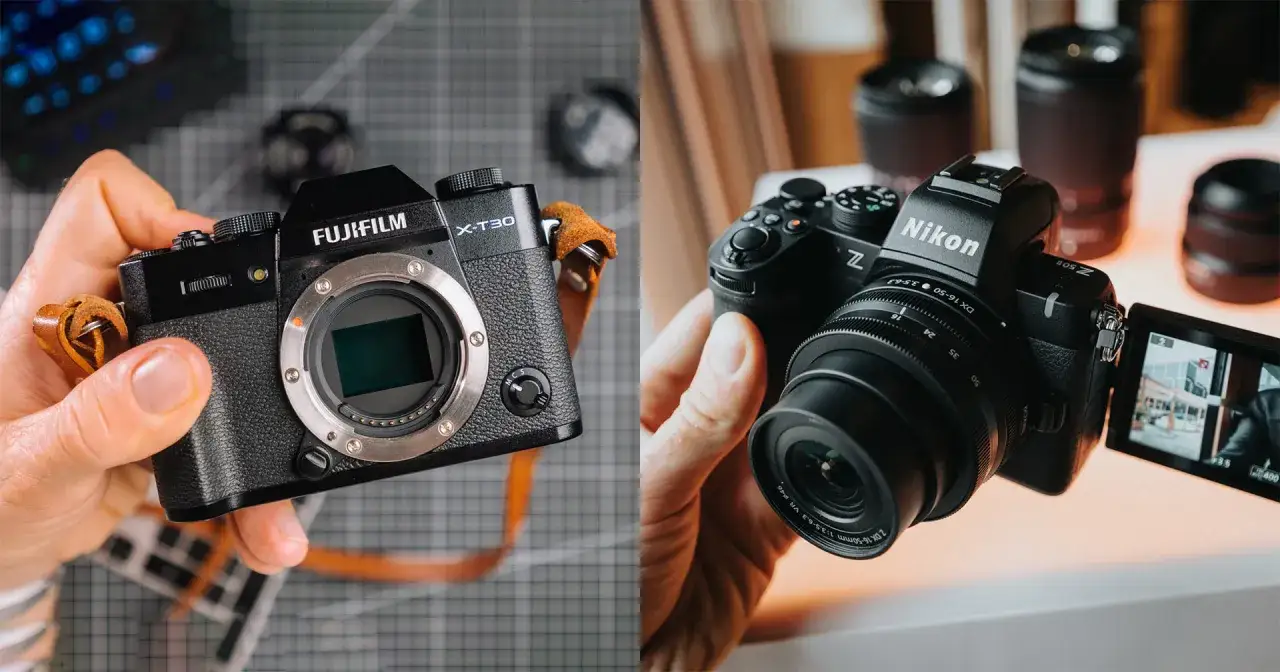 Porównanie aparatów Fujifilm X-T30 i Nikon Z 50. Który aparat fotograficzny wybrać?