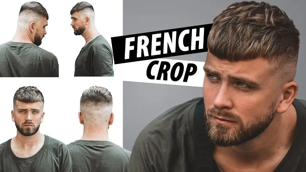 French Crop Textured Crop męskie fryzury