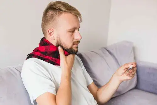 nawodnienie ból gardła