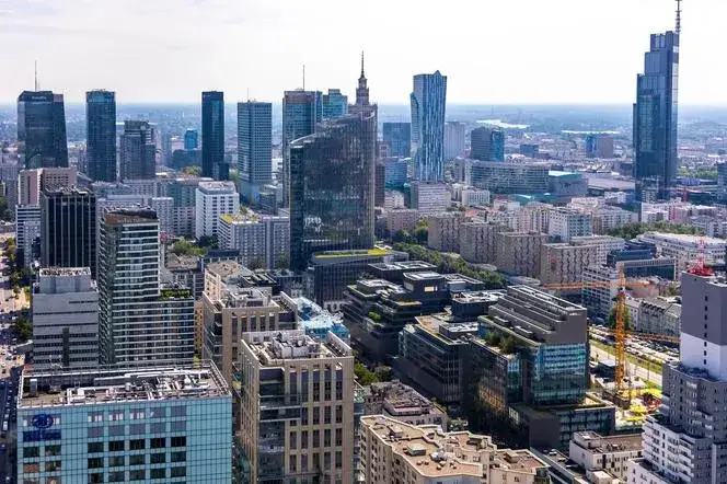 Varso Tower panorama Warszawa