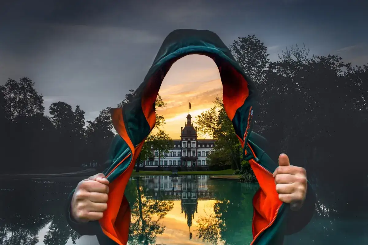 Przykład fotomontażu z płynnymi przejściami między zdjęciami