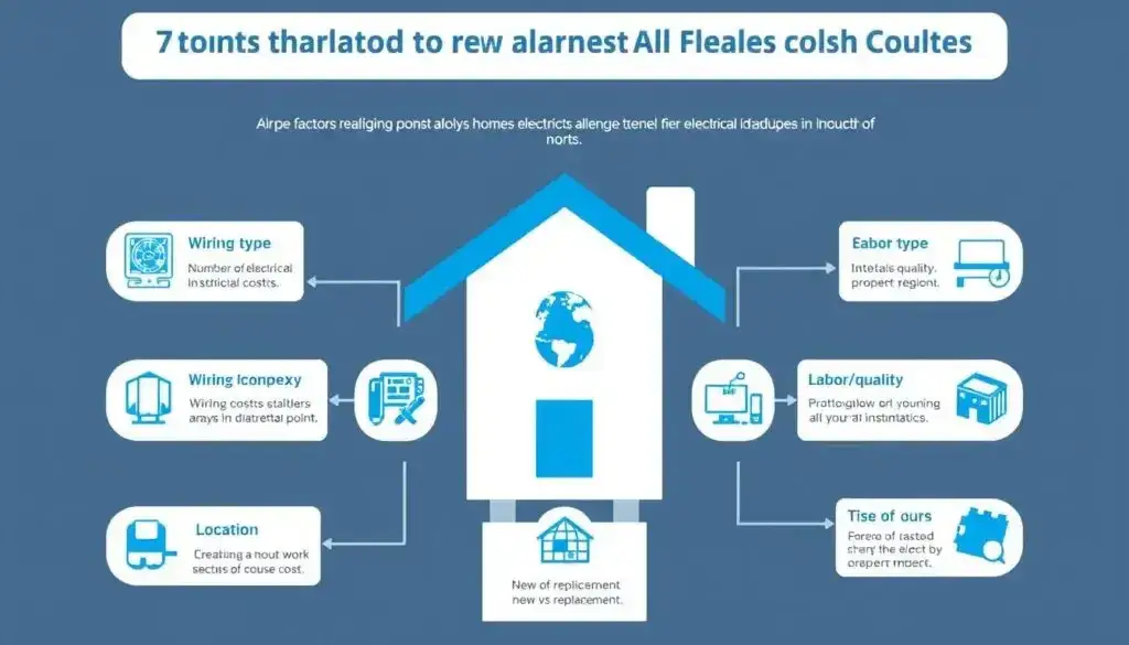 czynniki wpływające na koszt instalacji elektrycznej