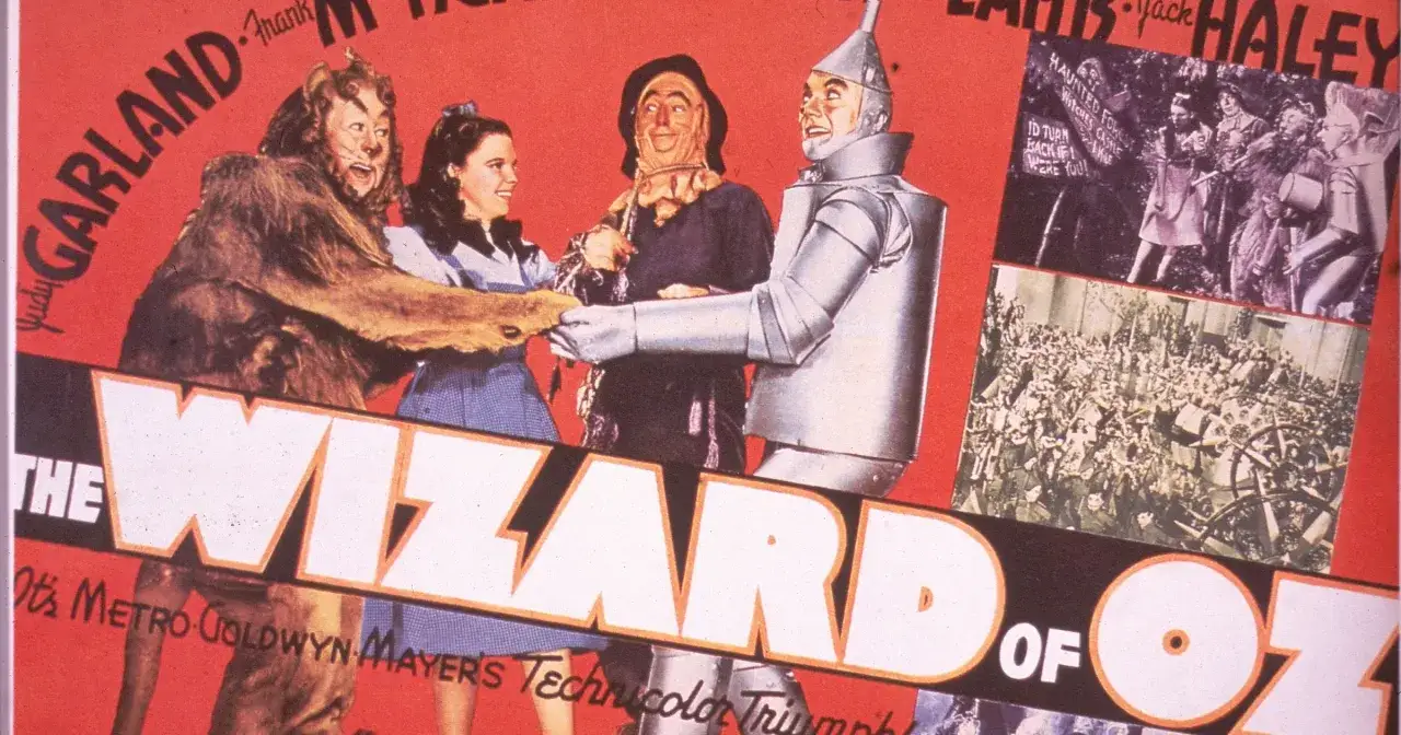 Czarnoksiężnik z Oz 1939 plakat