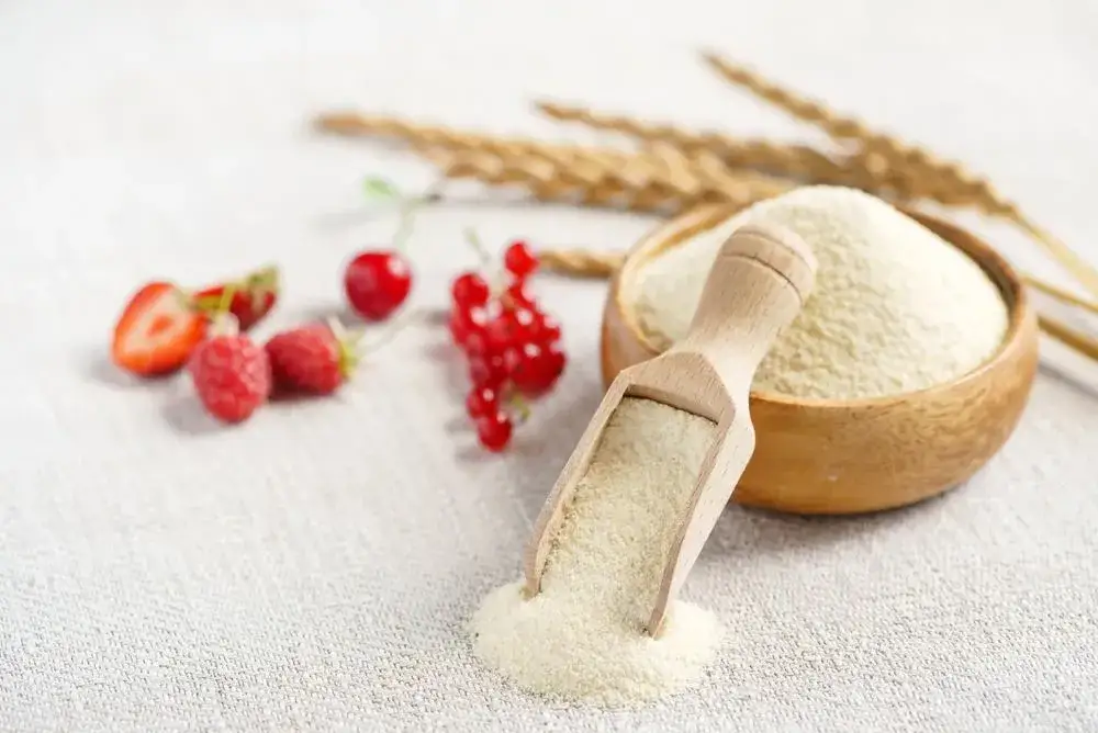 ziarna pszenicy i kasza manna