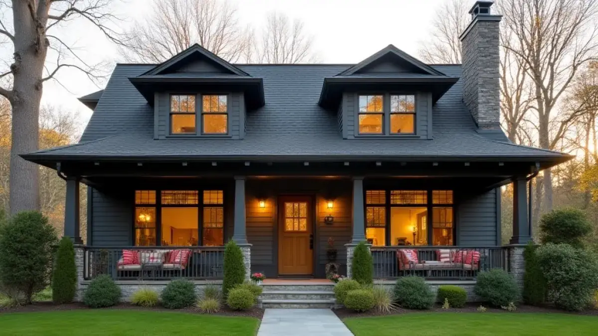 Zdjęcie Jaki kolor elewacji do grafitowej blachy, aby uniknąć błędów w designie?