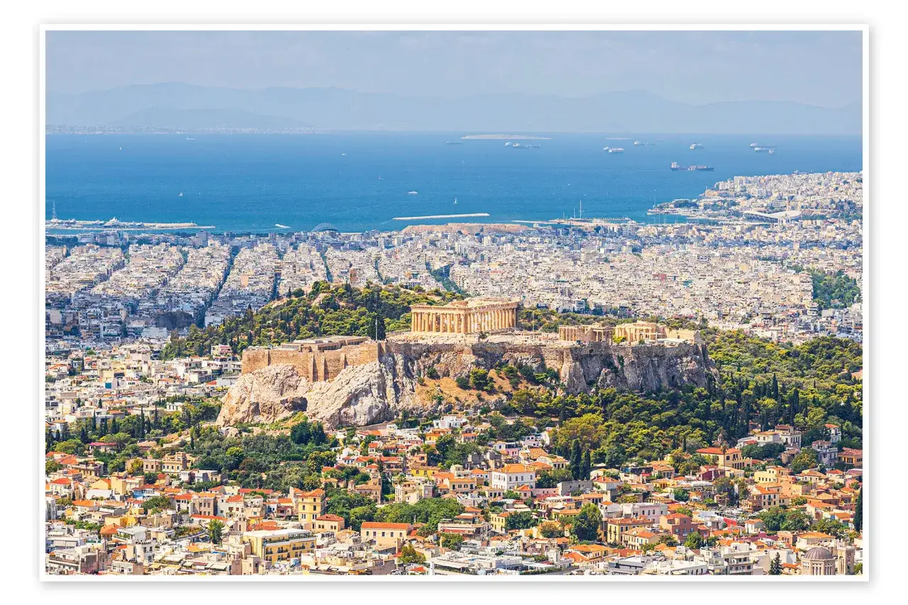 Widok na Akropol i Ateny. Czy warto odwiedzić to miasto? Zdecydowanie tak!