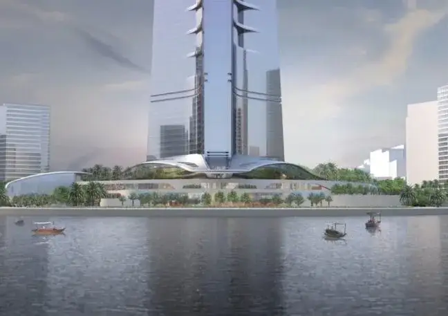 Jeddah Tower wizualizacja