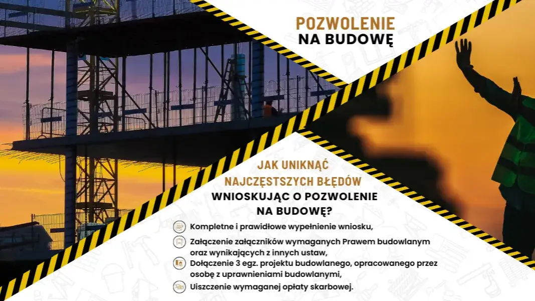Błędy we wniosku o pozwolenie na budowę