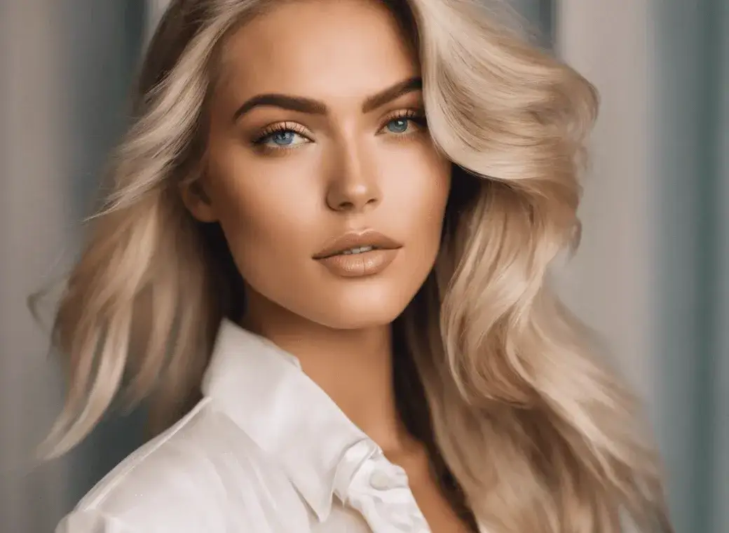 Blondy do bladej cery chłodnej i ciepłej przykłady