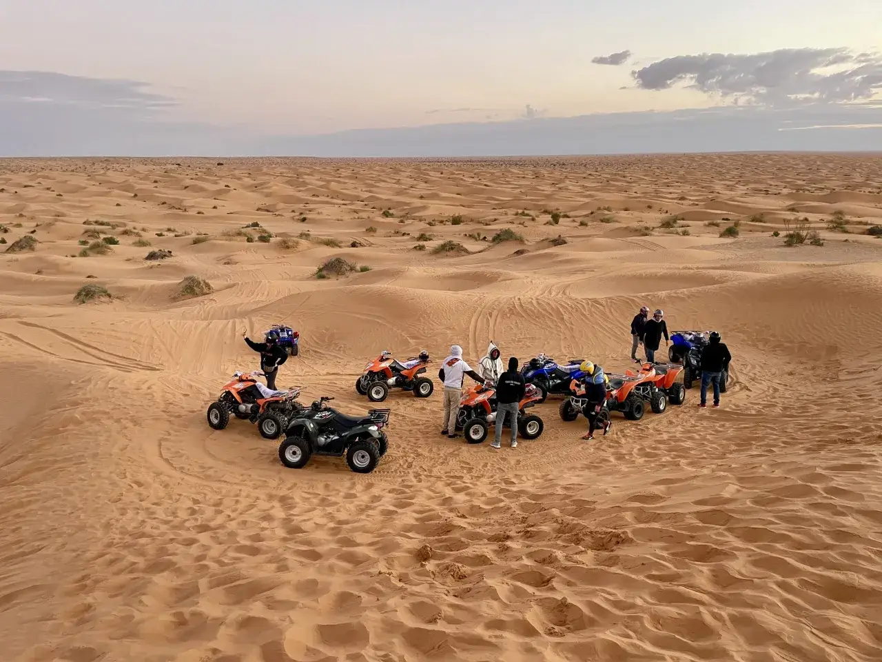 Krajobrazy Sahary Tunezja