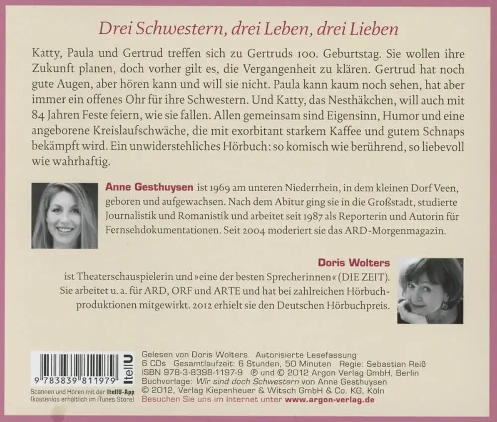Buchcover Wir sind doch Schwestern