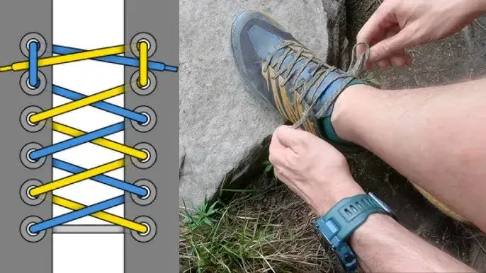 sznurowanie butów do biegania heel lock