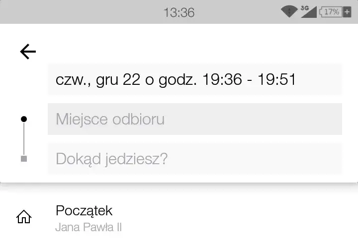 Jak zamówić Ubera przez stronę internetową krok po kroku