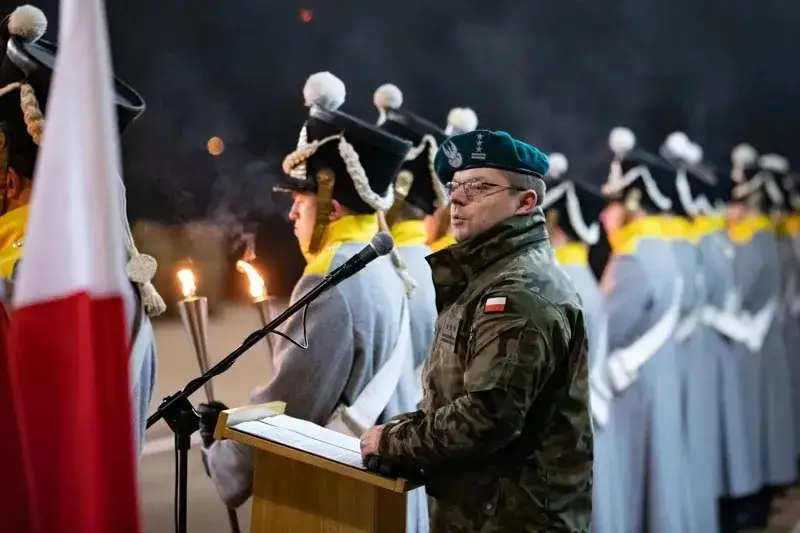 podchorążowie na uczelni wojskowej