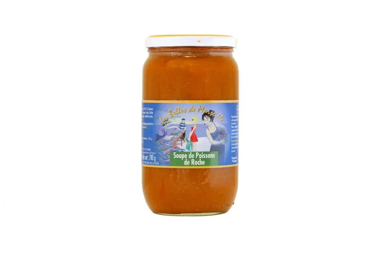 Assortiment de poissons de roche pour soupe de poisson
