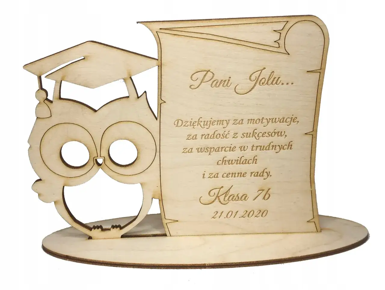 prezenty dla nauczyciela grawerowane pomysły