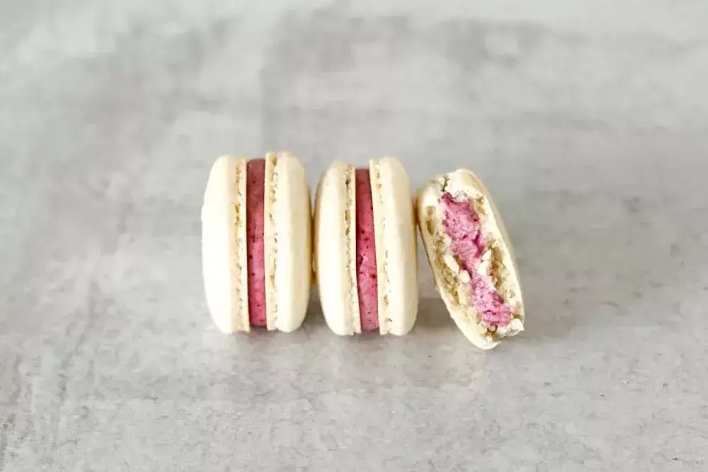 różne nadzienia do makaroników