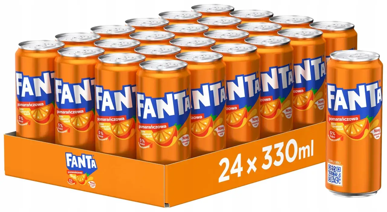 Fanta What The Fanta różne kolory smaki