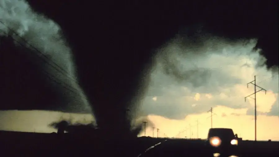 Tornado nad Wielkimi R&oacute;wninami