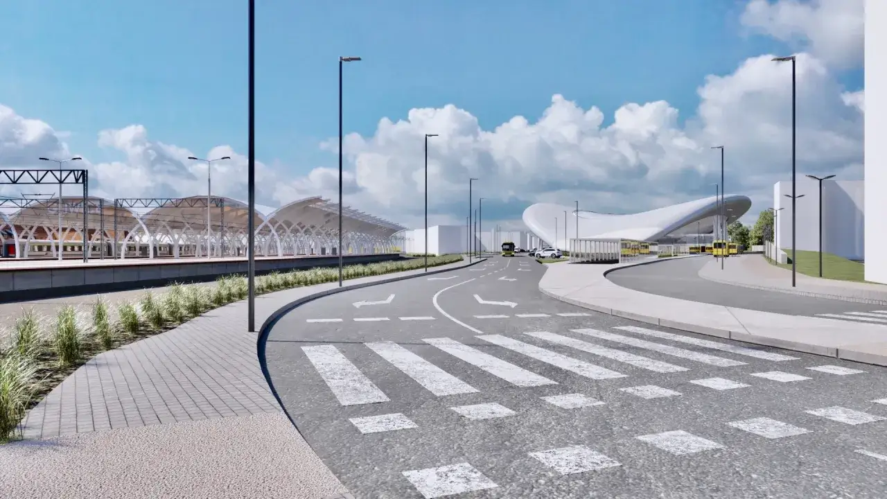 Centrum Przesiadkowe Gliwice Bohaterów Getta Warszawskiego 12