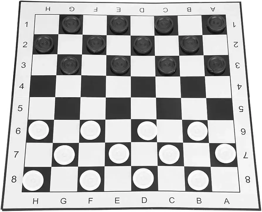 plansza warcaby klasyczne vs międzynarodowe
