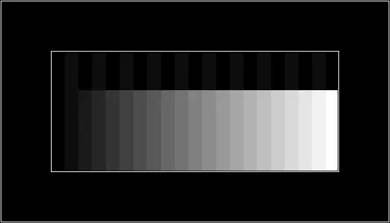 plansza testowa do kalibracji telewizora kontrast jasność