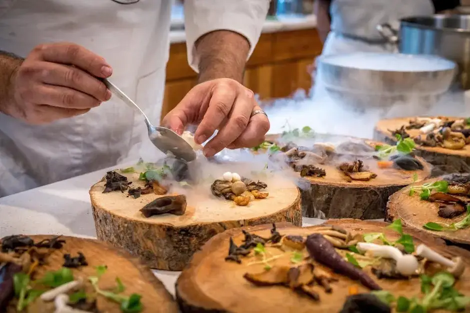 Mapa kulinarna Gdańska z zaznaczonymi dzielnicami gastronomicznymi