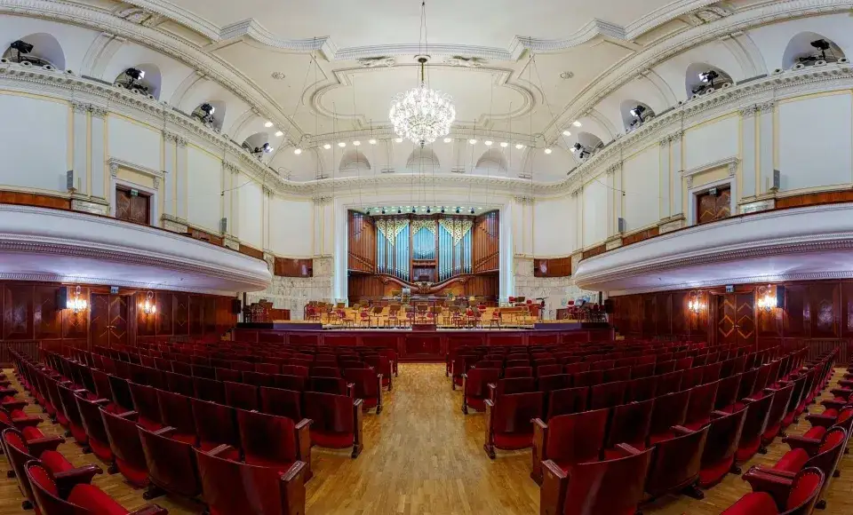 Filharmonia Narodowa Warszawa wnętrze