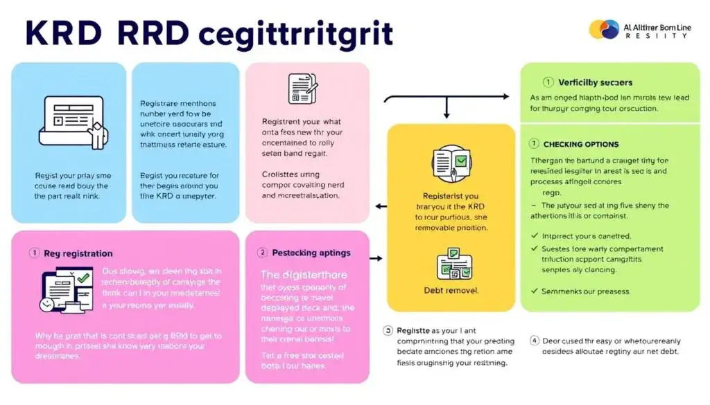 proces wpisu dłużnika do KRD infografika
