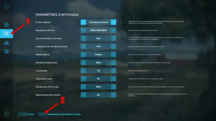 Farming Simulator 22 średnie ustawienia graficzne