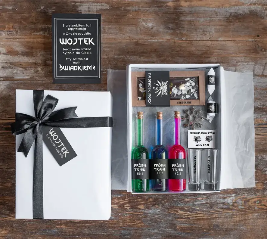 prezent świadek alternatywa wesele