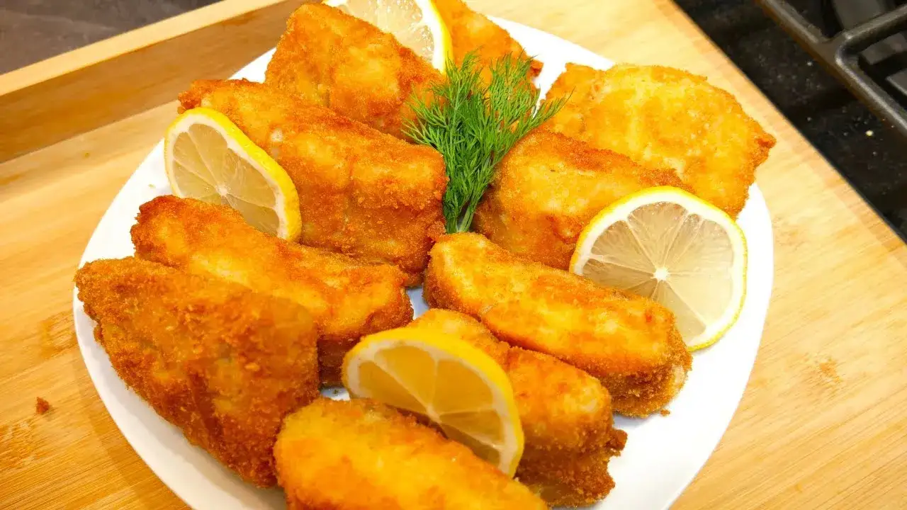 smażona ryba w panierce