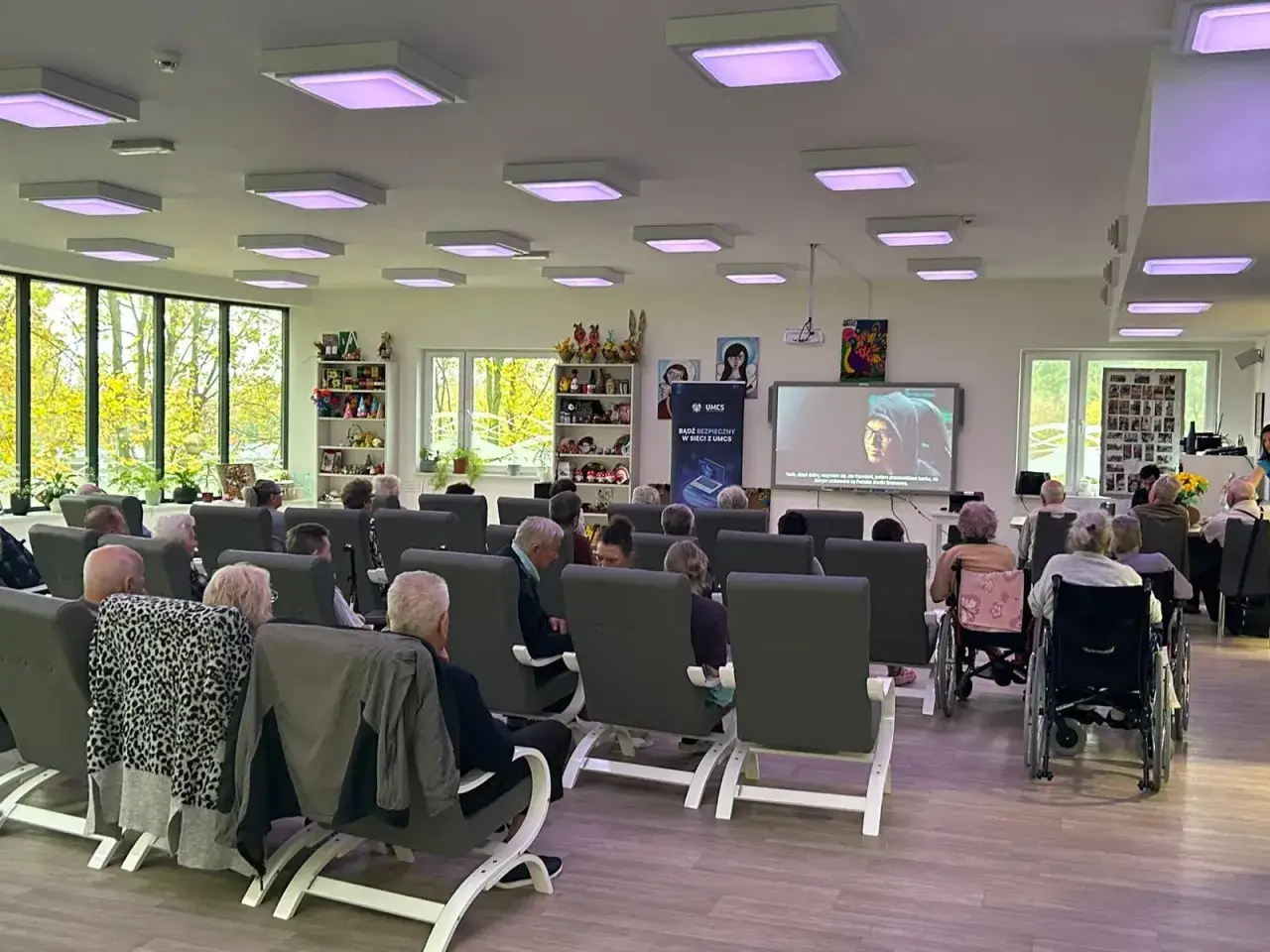 Dom Seniora Kalina Lublin pokój wnętrze