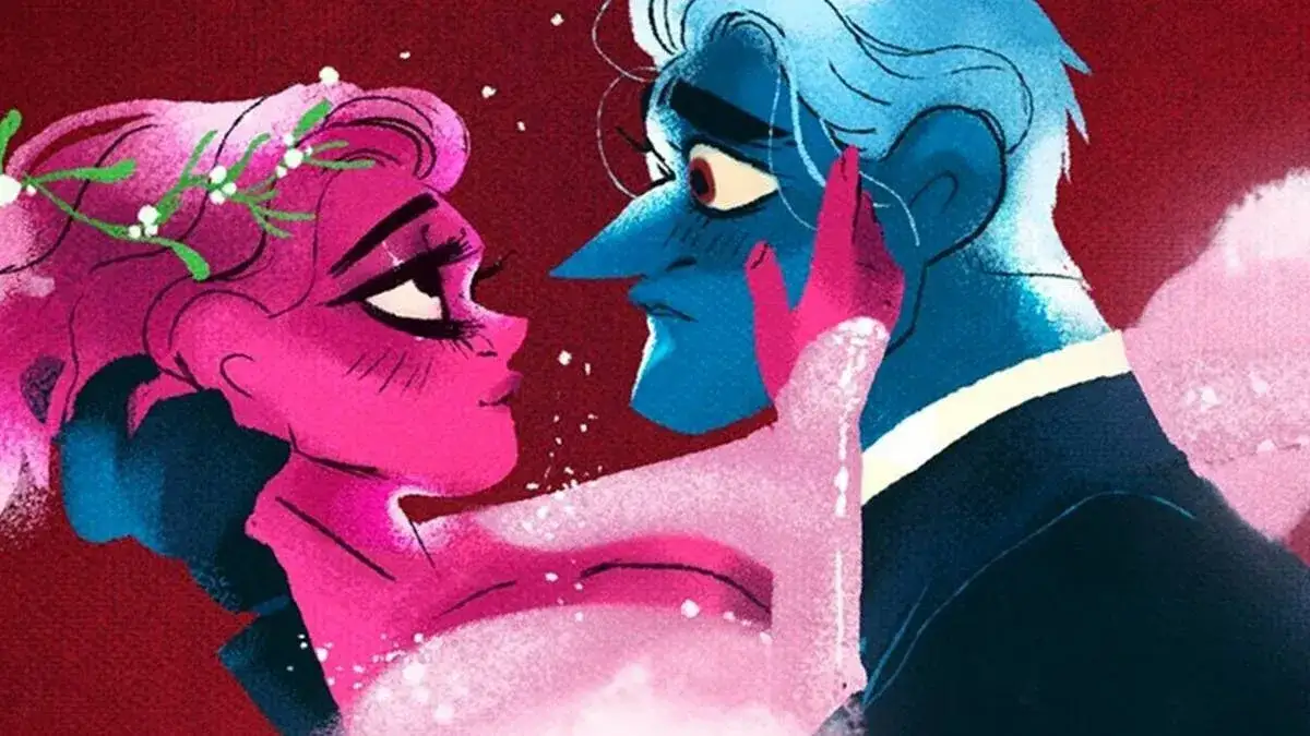 Lore Olympus webkomiks Hades i Persefona
