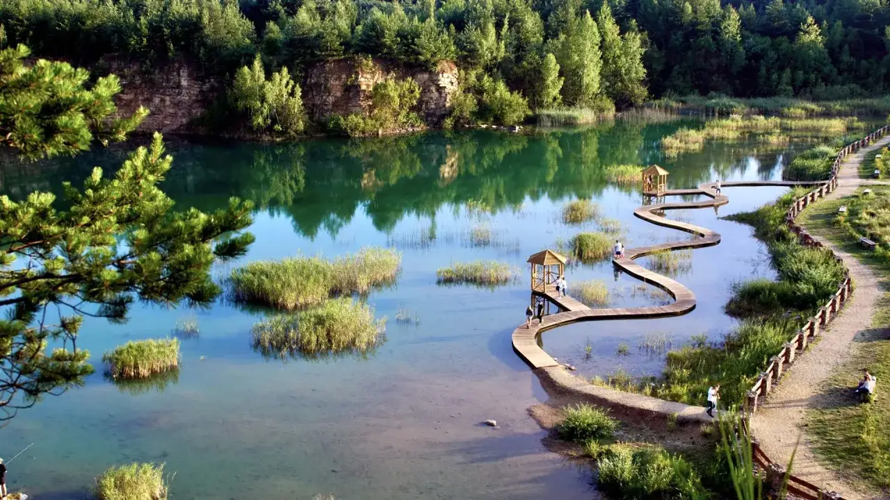 Park Gródek Jaworzno Polskie Malediwy