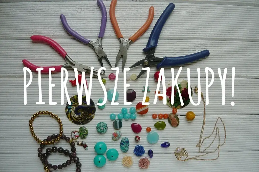 materiały i narzędzia do biżuterii z koralików dla początkujących