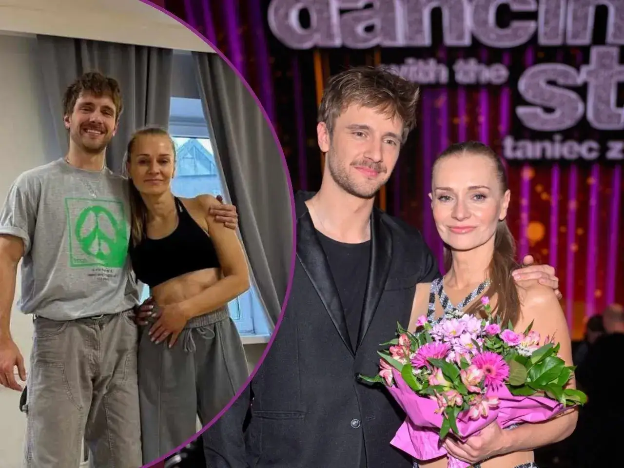 Anna Markiewicz i jej partner z 