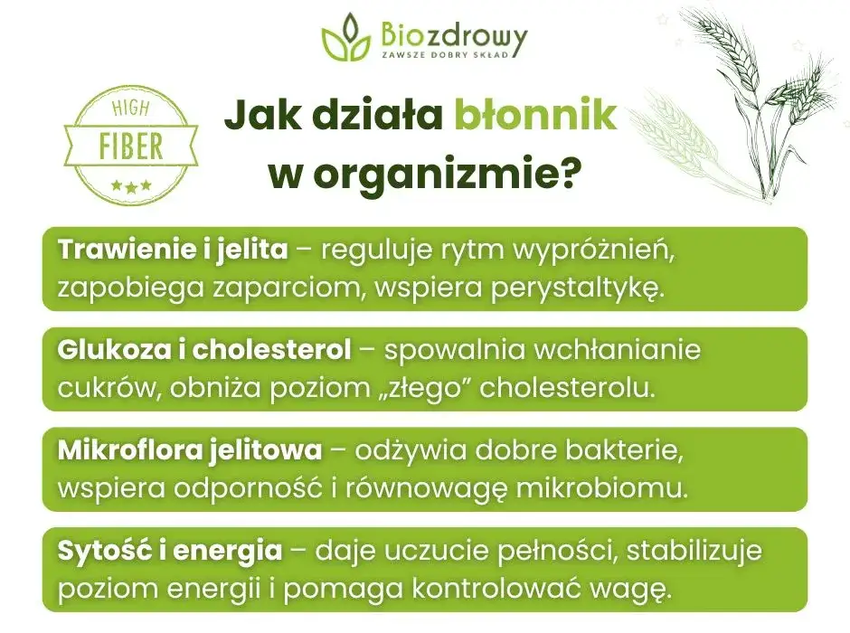 błonnik pokarmowy definicja i rodzaje infografika