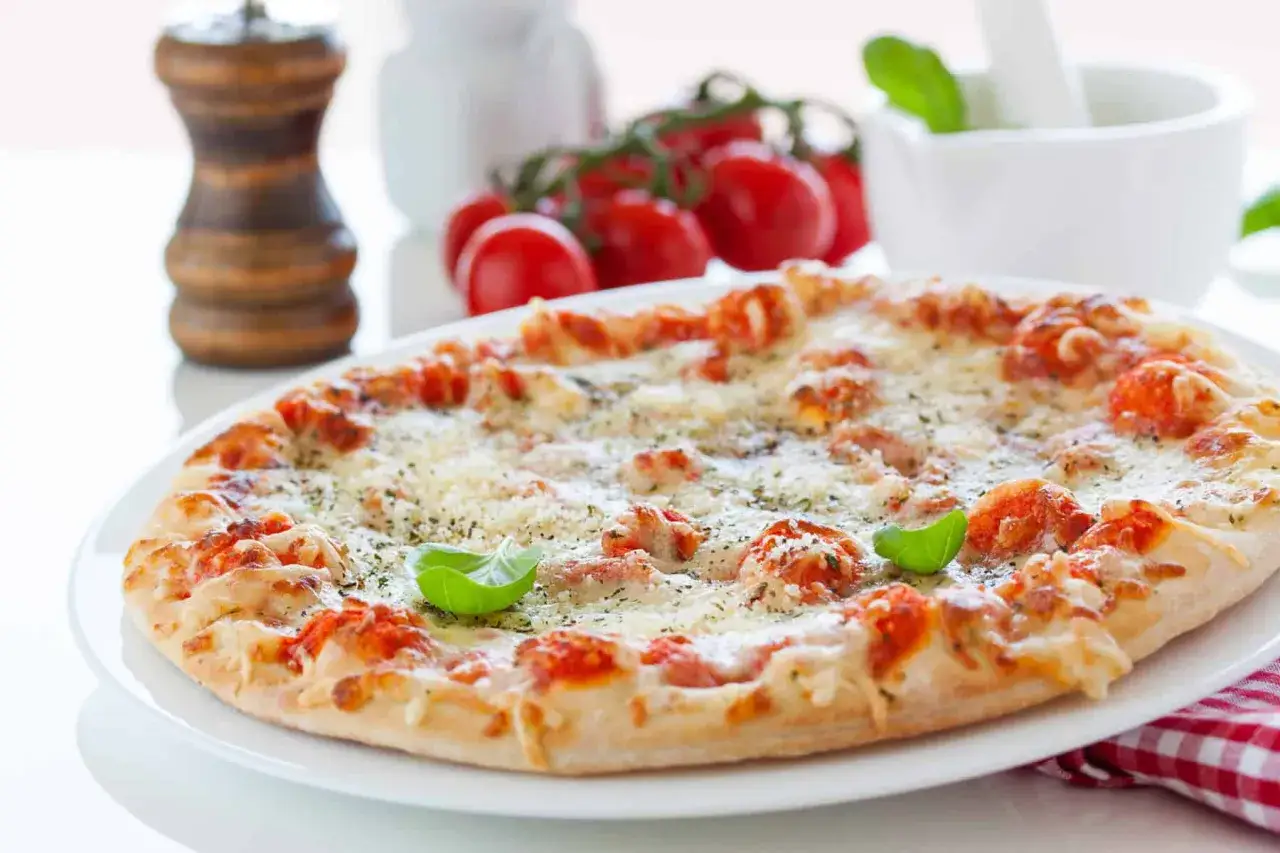 Pizza Margherita fraîche