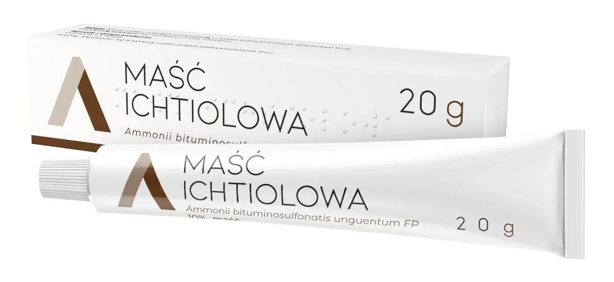 maść ichtiolowa maść cynkowa preparaty punktowe na podskórne pryszcze