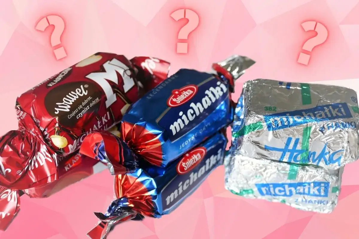 r&oacute;żne rodzaje cukierk&oacute;w czekoladowych por&oacute;wnanie