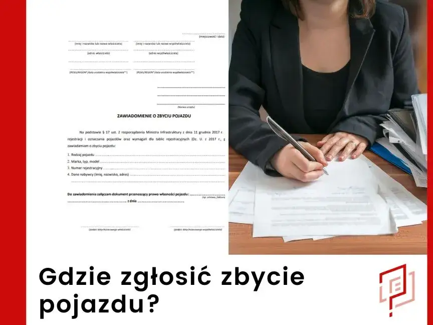 zgłoszenie sprzedaży samochodu urząd komunikacji formularz