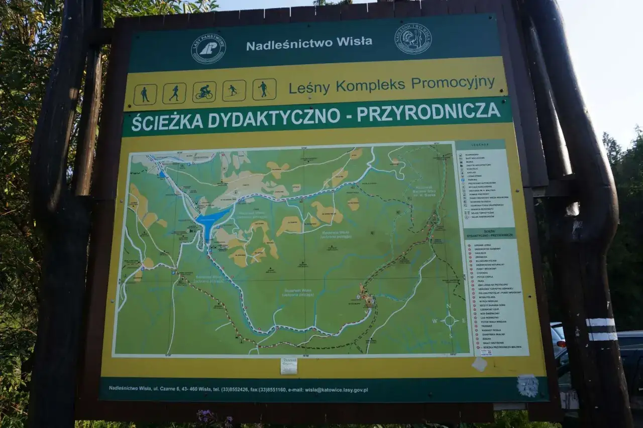 Dolina Czarnej Wisełki szlak potok