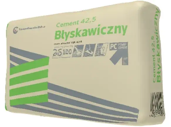 paleta worków cementu